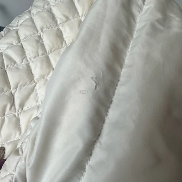 LULULEMON RUN BUNDLE UP GOOSE DOWN JACKET CLARITY YELLOW POLAR CREAM SIZE 2 - Picture 16 of 17